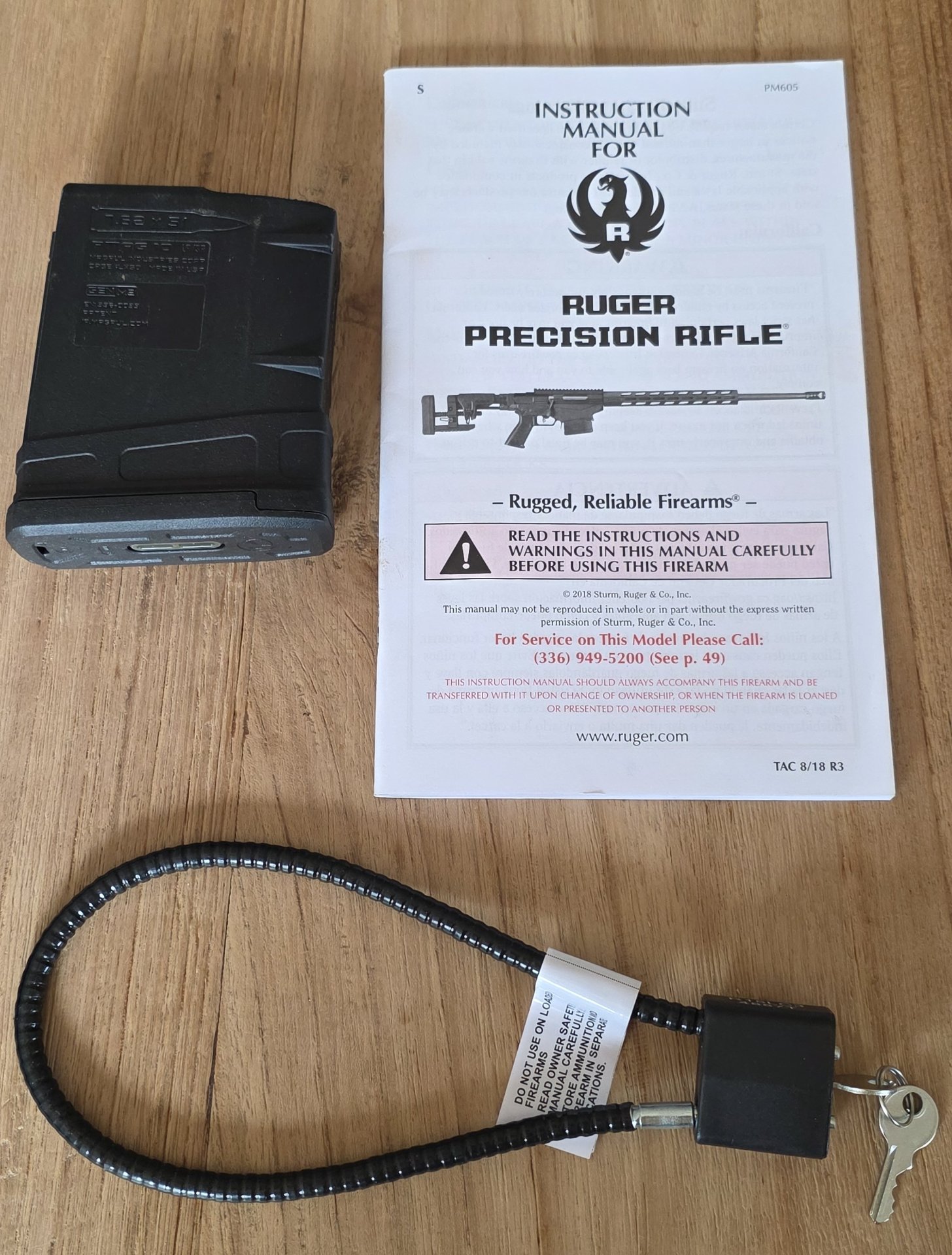 Ruger Precision Sandfarben, 20", Cal. .308 – Bild 5
