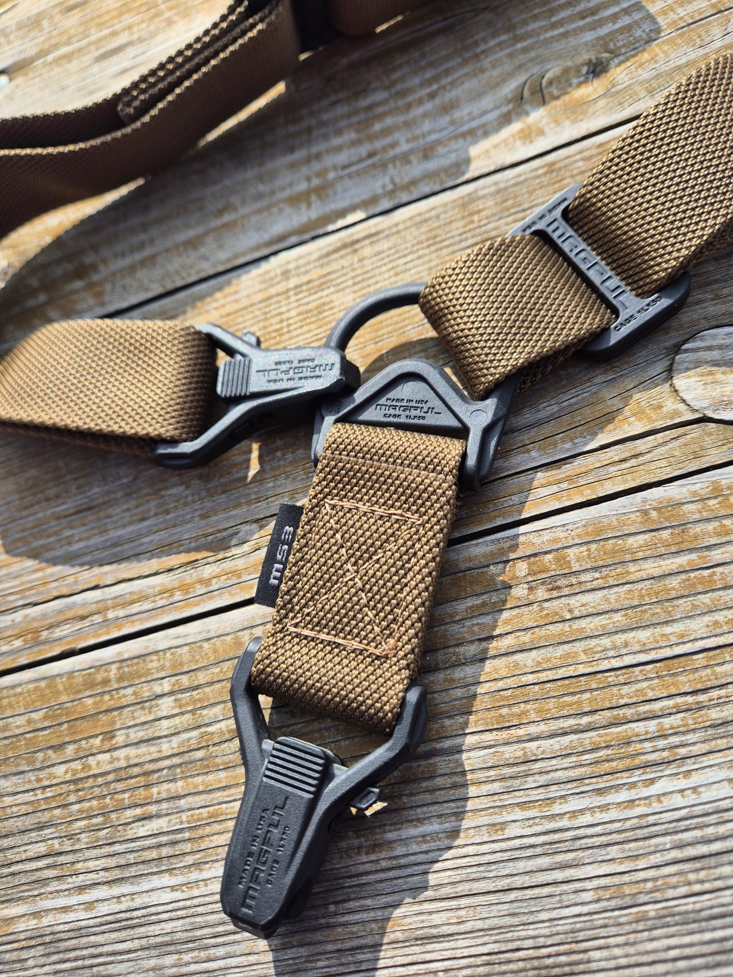 MAGPUL MS3 Single QD Gen2 Gewehrriemen Coyote Braun neuwertig AR15 etc. neuwertig – Bild 4