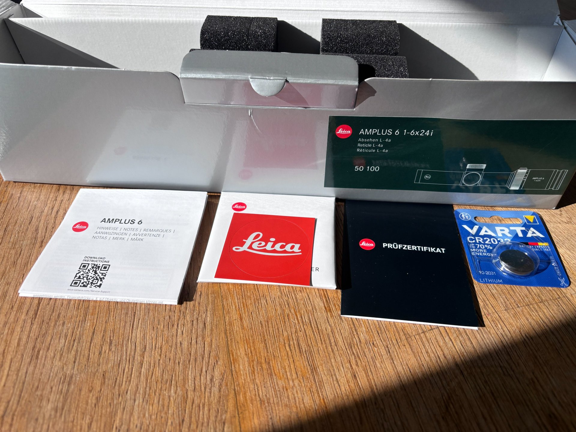 Leica Amplus 6 1–6x24i – nahezu neuwertig, OVP – Bild 2
