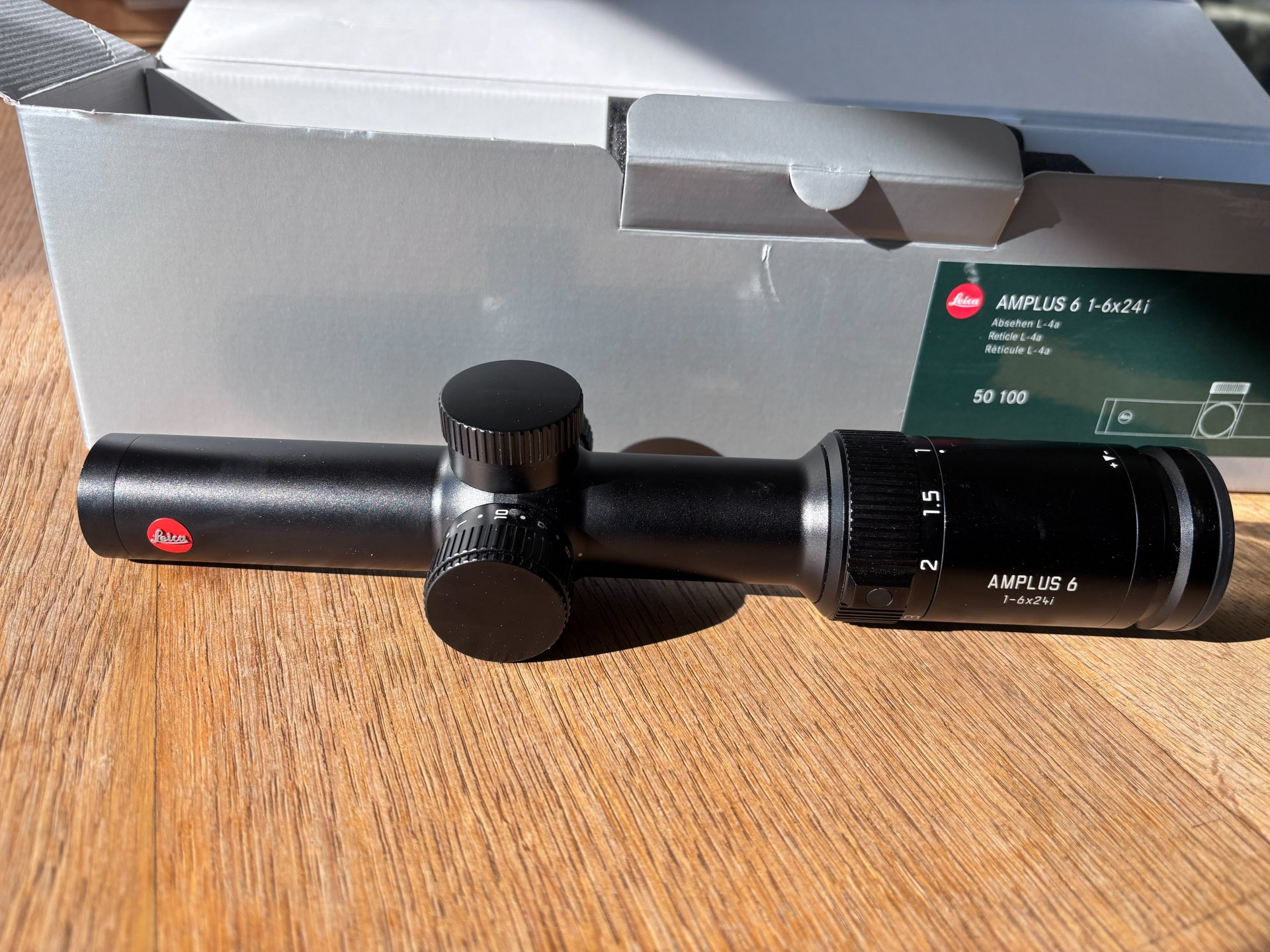 Leica Amplus 6 1–6x24i – nahezu neuwertig, OVP – Bild 1