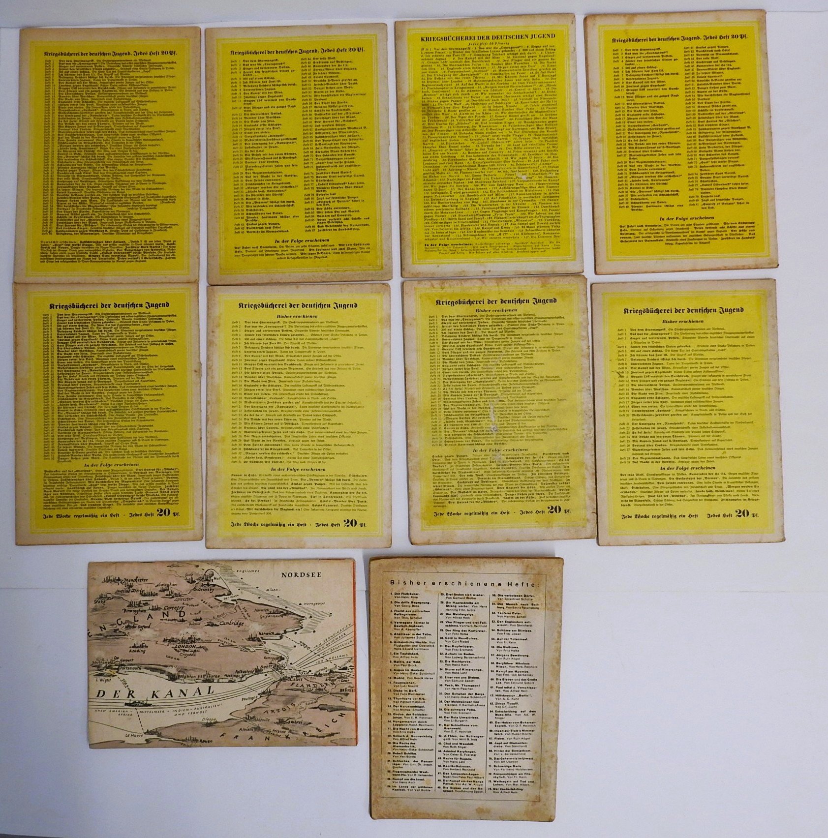 Zehn Antiquarische Hefte 1939-1945, komplett – Bild 2