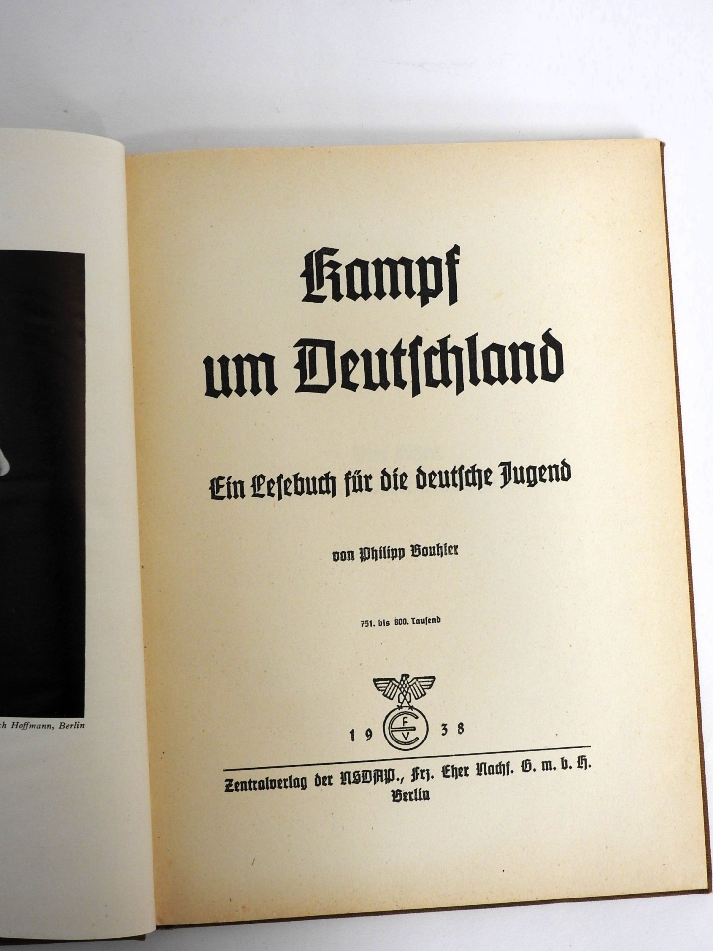 Antiquarisches Buch von 1938, komplett und sehr gut erhalten – Bild 2