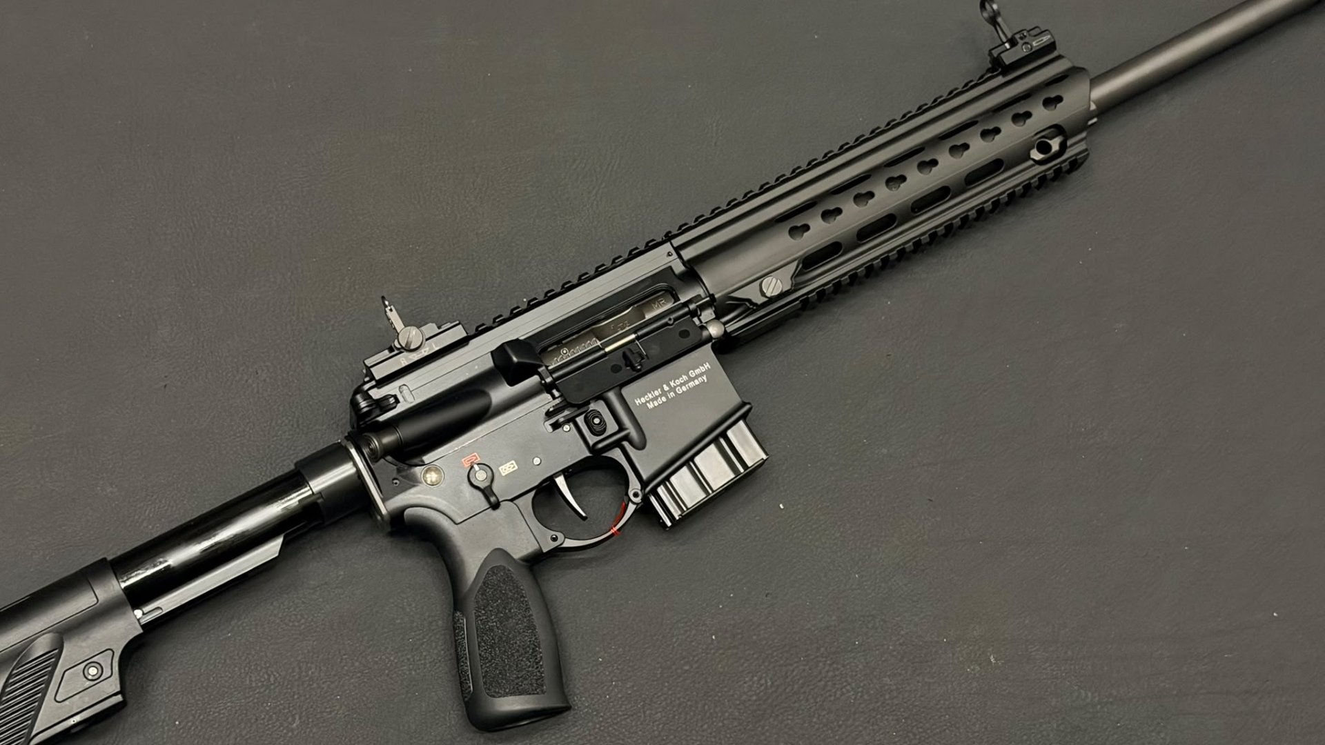 Heckler & Koch MR223 A3 | .223 Rem | 16,5" | Halbautomatische Büchse | WPNTEC Abzug | Originalkoffer – Bild 6