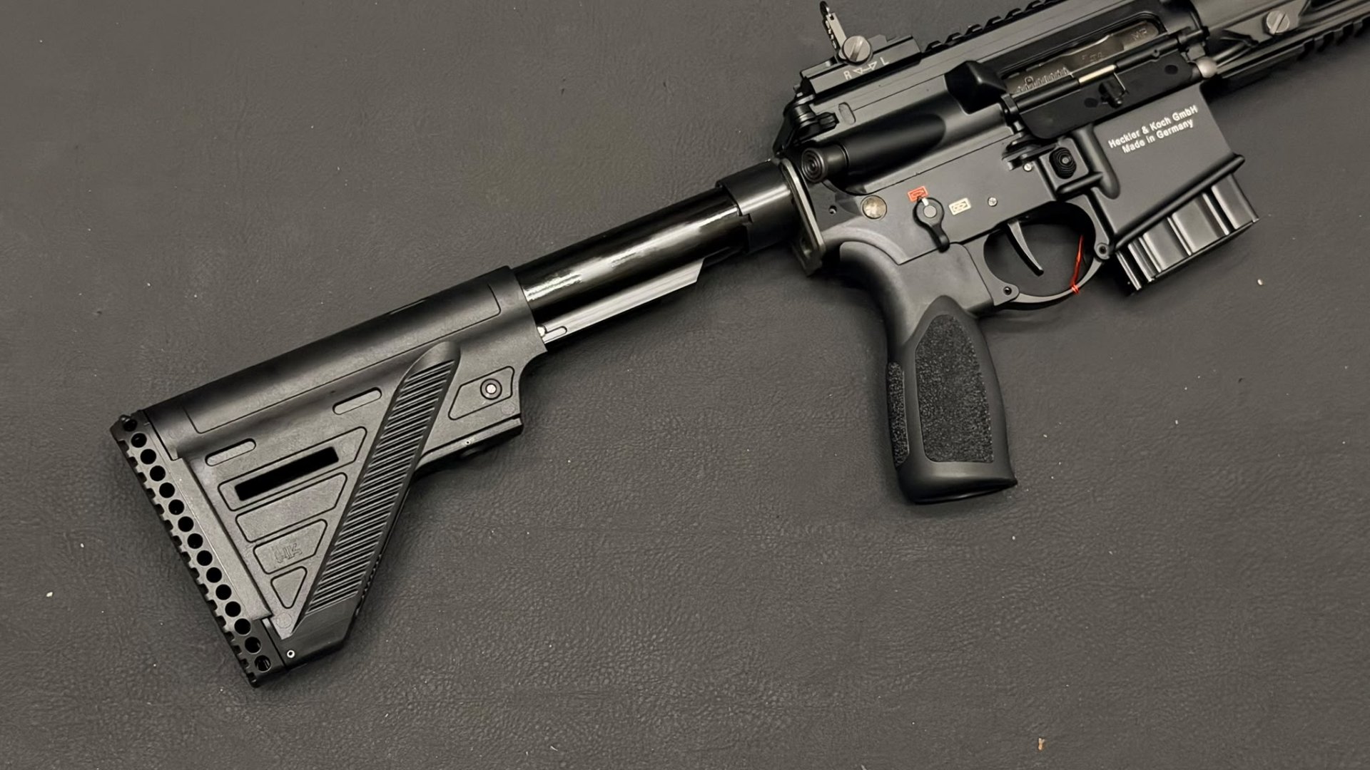 Heckler & Koch MR223 A3 | .223 Rem | 16,5" | Halbautomatische Büchse | WPNTEC Abzug | Originalkoffer – Bild 4
