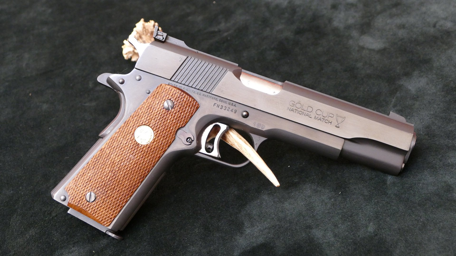 Colt Series 80 MK IV Gold Cup National Match, Kal. .45Auto, top Zustand!! – Bild 3