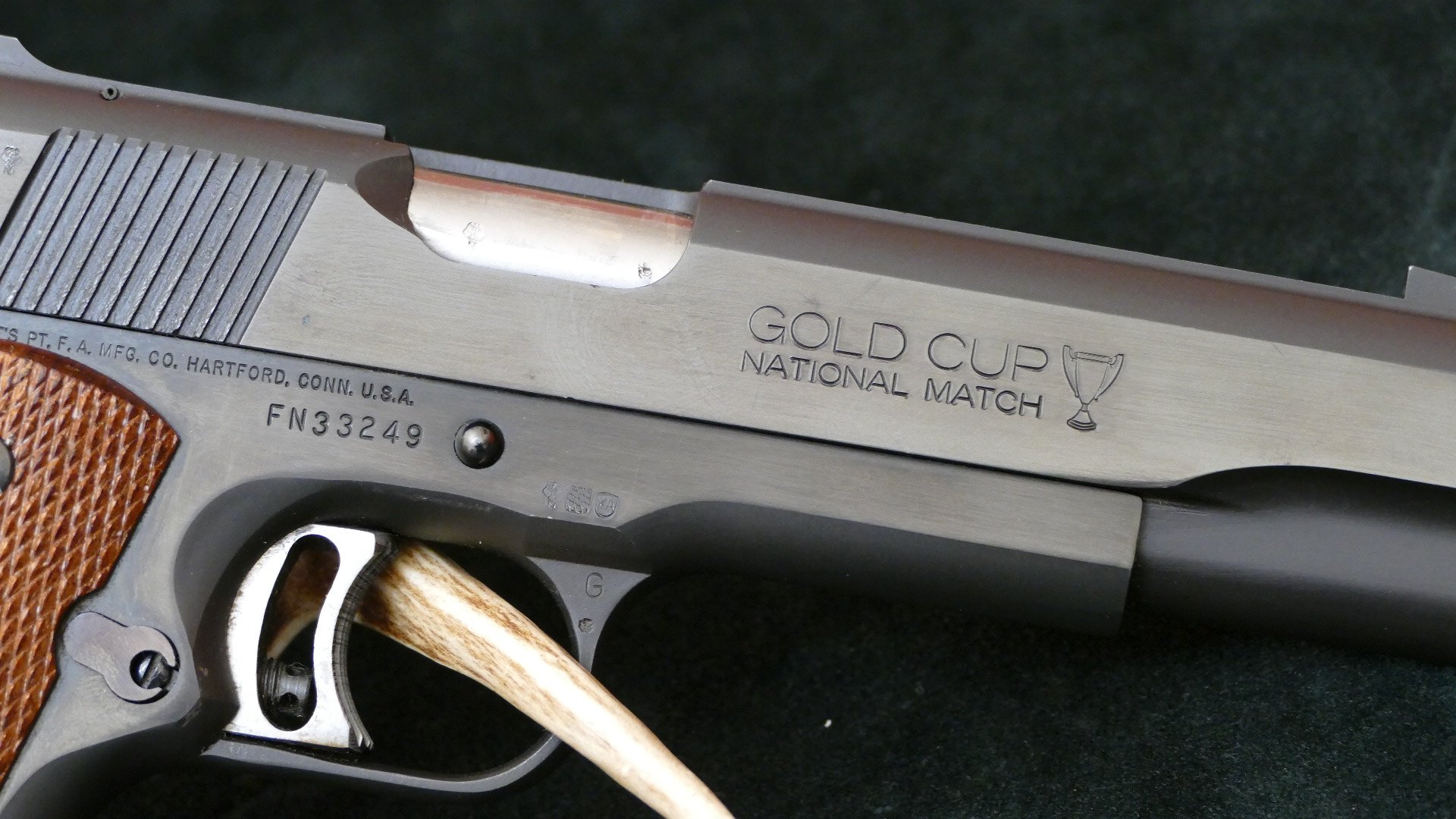 Colt Series 80 MK IV Gold Cup National Match, Kal. .45Auto, top Zustand!! – Bild 4