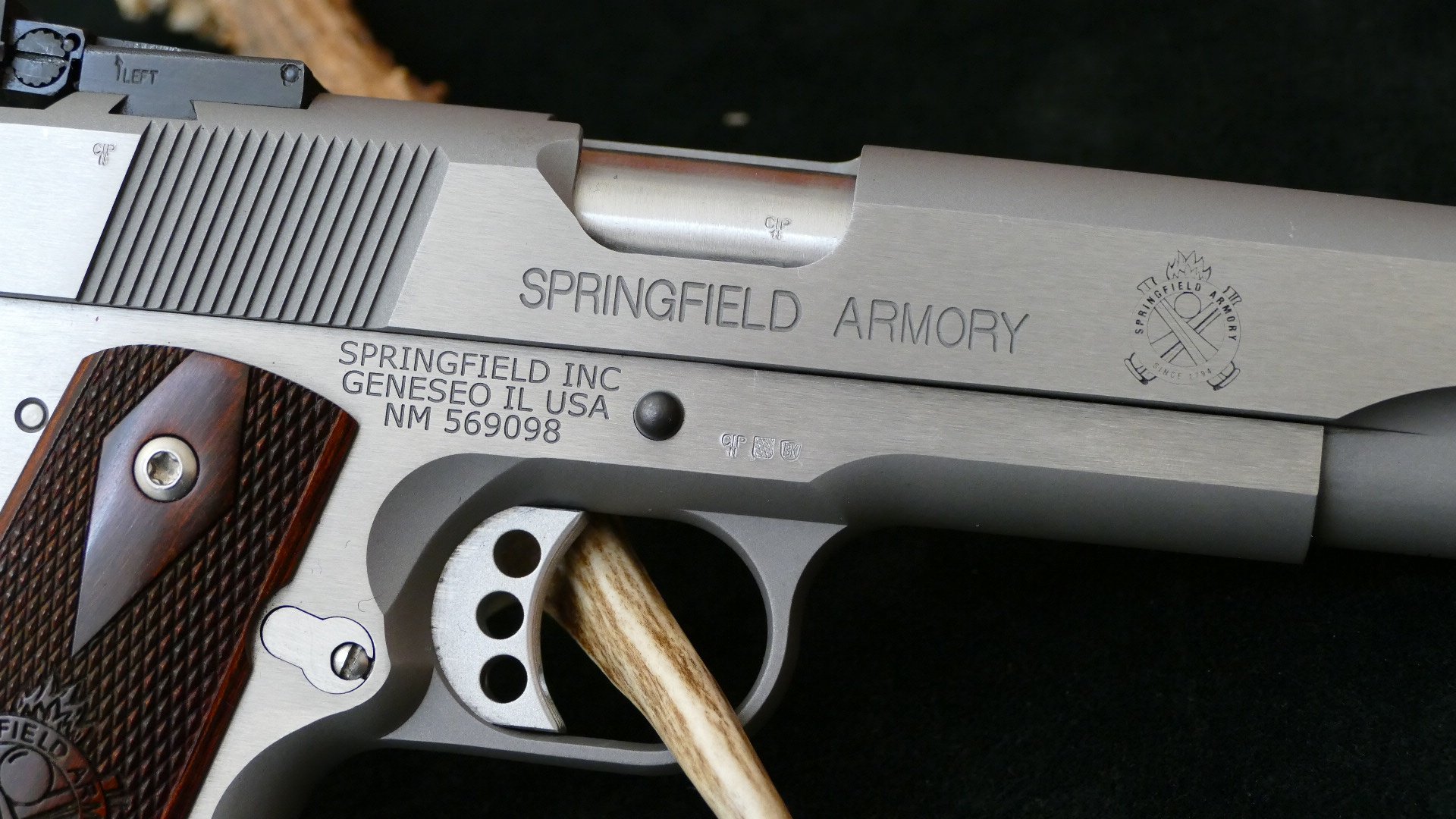 Springfield Armory 1911 A1 Mod. Range Officer, Kal. .45Auto, top Zustand!! – Bild 5