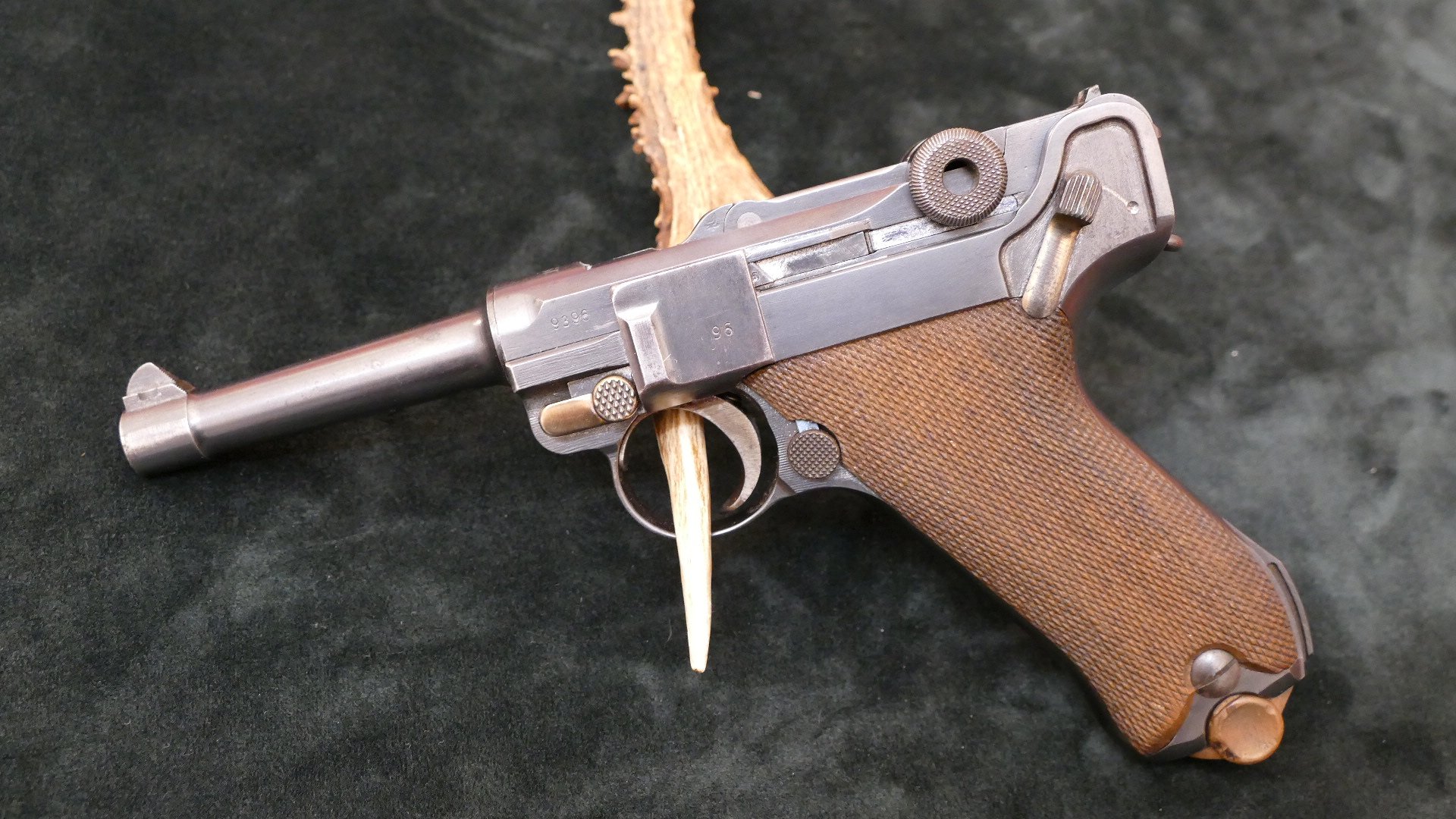 DWM 08 1916, Kal. 9mmLuger, komplett nummerngleich – Bild 1