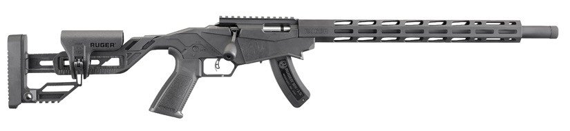 Ruger Precision Rimfire Repetierbüchse | .22 lr | 18" | Schwarz | 15 Schuss BX-15 | M-LOK | Neu – Bild 1