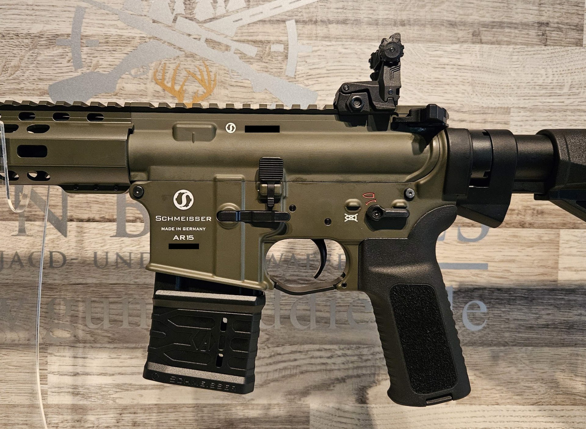 Neuware vom Fachhandel - Schmeisser AR-15 M5FL OD Green 16,75" Kal. .223Rem. – Bild 6