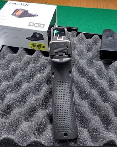 Glock 21 Gen.5 MOS .45ACP; Holosun SCS-MOS-GR; FAB -Holster; Koffer; Zubehör – Bild 5