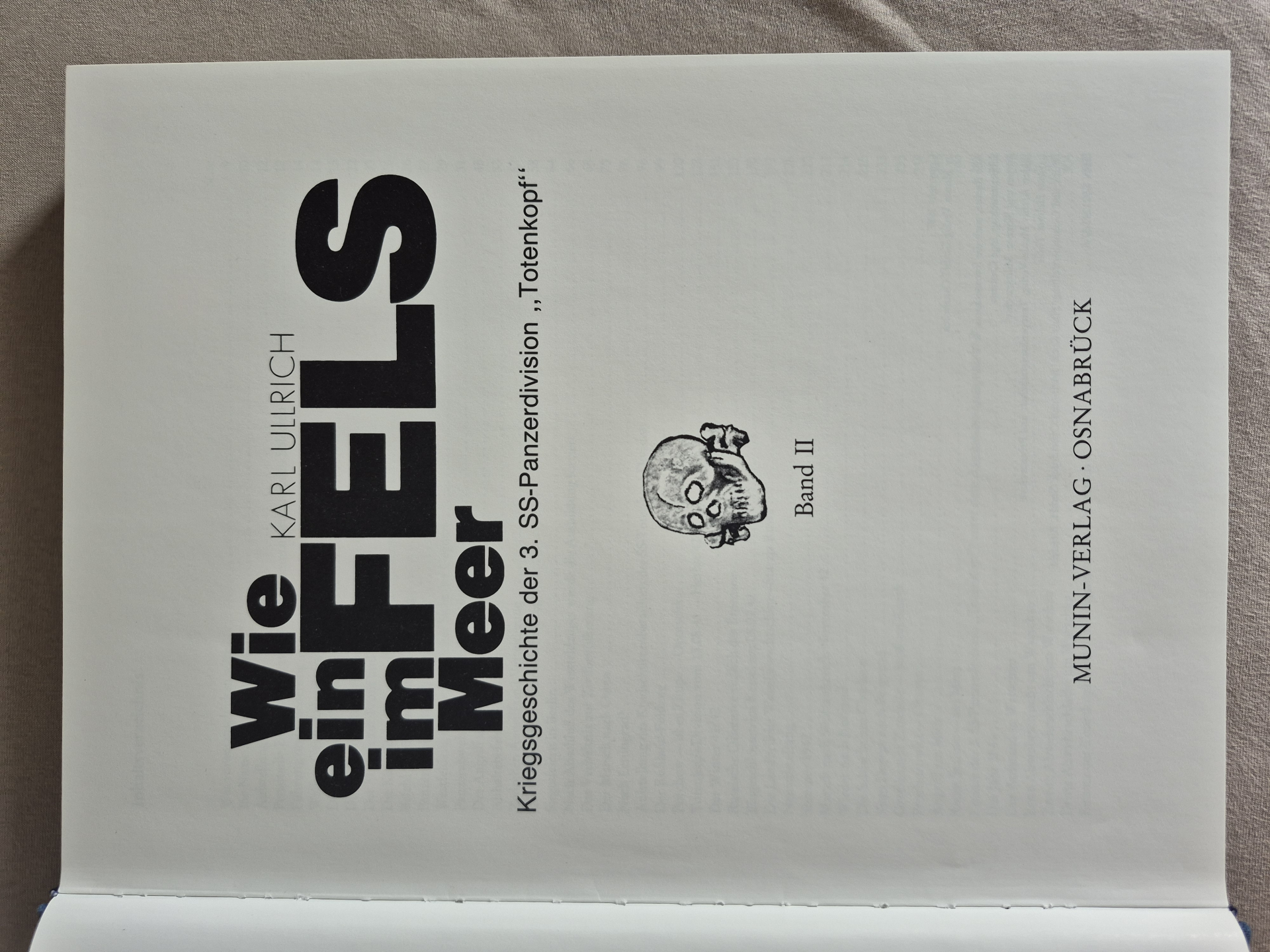 Karl Ulrich - Wie ein Fels im Meer - 3. SS-Panzerdivission – Bild 5