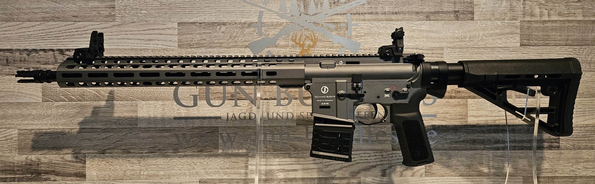 Neuware vom Fachhandel - Schmeisser AR-15 M5FL Grey 16,75" Kal. .223Rem. – Bild 2