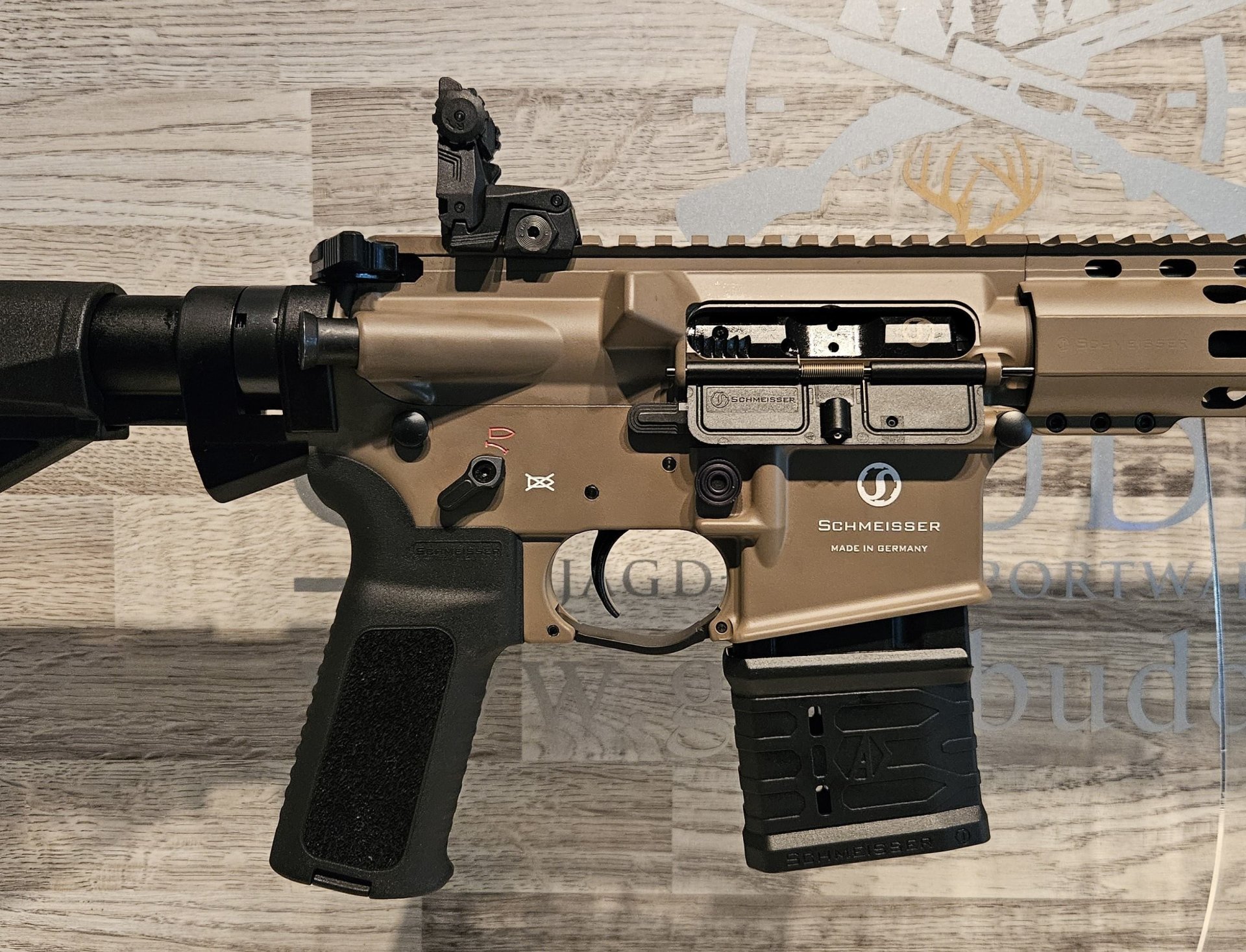 Neuware vom Fachhandel - Schmeisser AR-15 M5FL FDE 16,75" Kal. .223Rem. – Bild 4