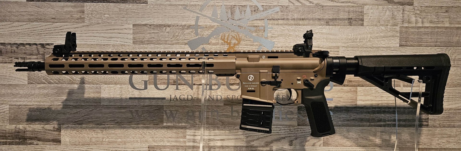 Neuware vom Fachhandel - Schmeisser AR-15 M5FL FDE 16,75" Kal. .223Rem. – Bild 2