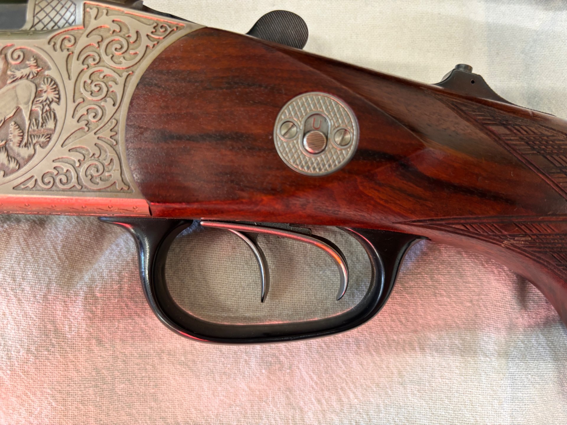 Blaser Bockbüchsflinte 12/70 & .222 Rem. mit Zeiss Divari Z 1,5-6 x 42 – Bild 3