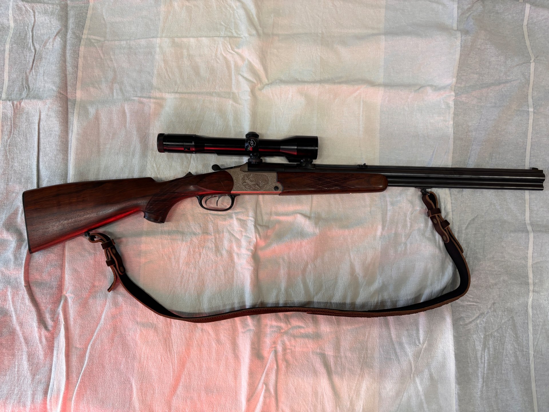 Blaser Bockbüchsflinte 12/70 & .222 Rem. mit Zeiss Divari Z 1,5-6 x 42 – Bild 6