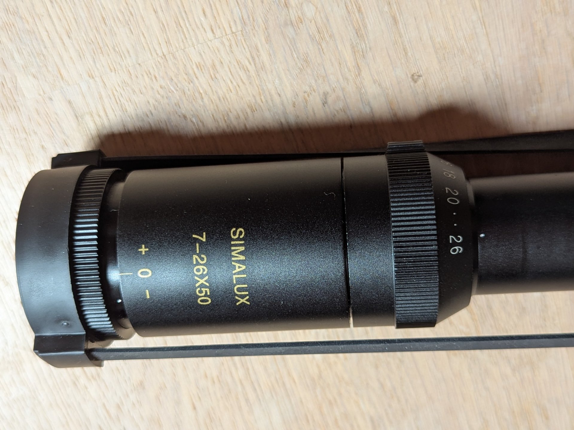 Simalux 7-26x50 Zielfernrohr – Bild 2