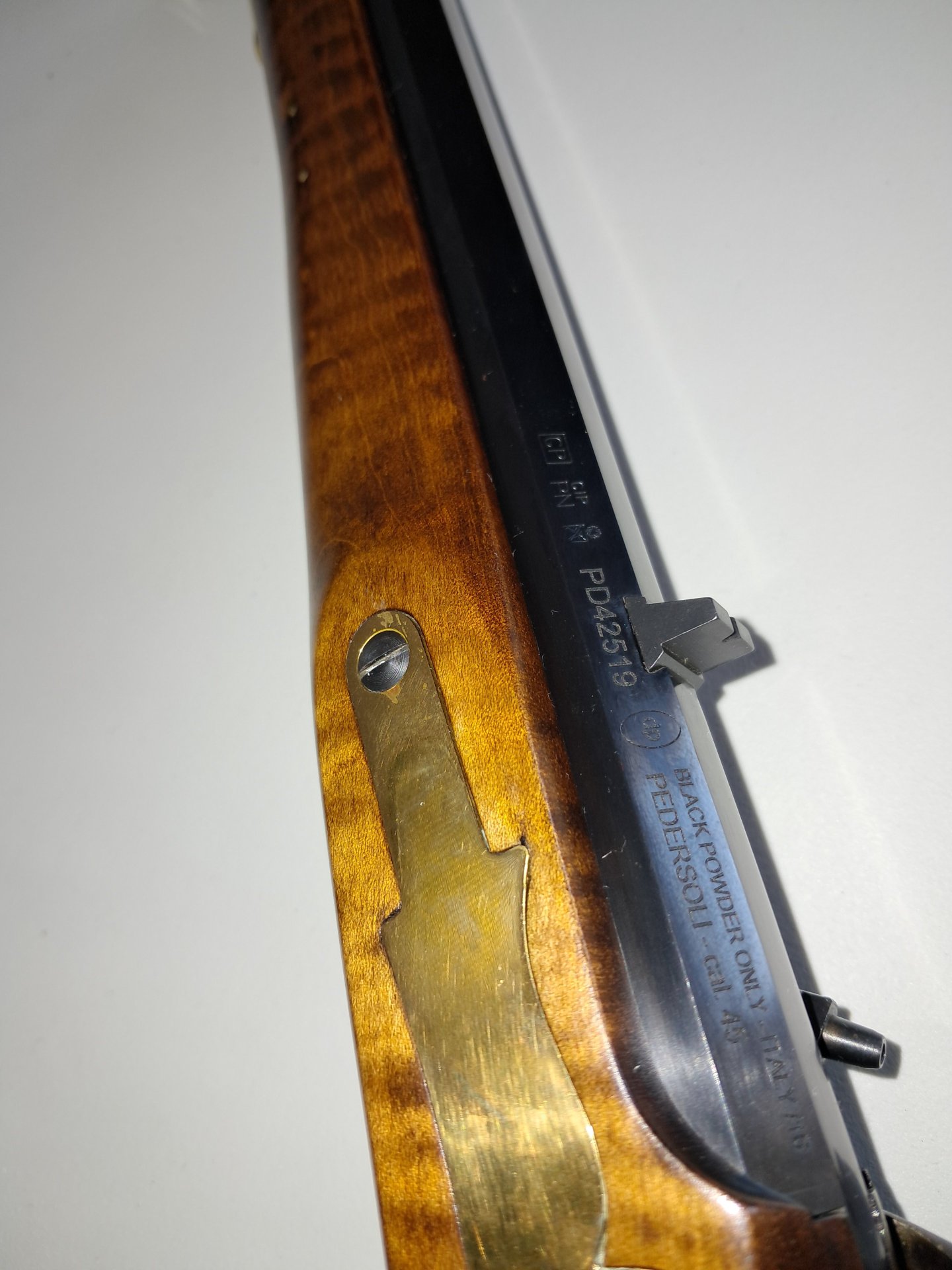 Pedersolie Kentucky Pistole cal. 45 neuwertig ungeschoßen – Bild 7
