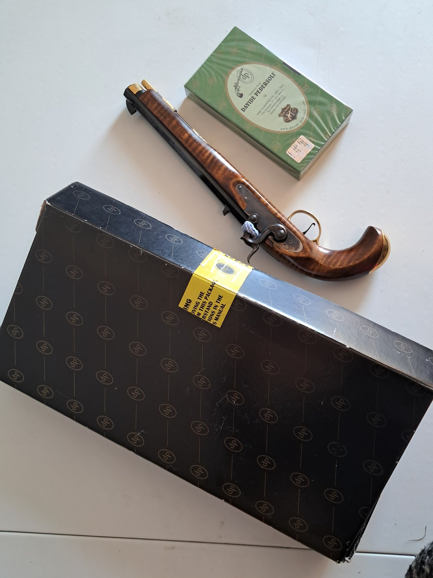 Pedersolie Kentucky Pistole cal. 45 neuwertig ungeschoßen – Bild 1