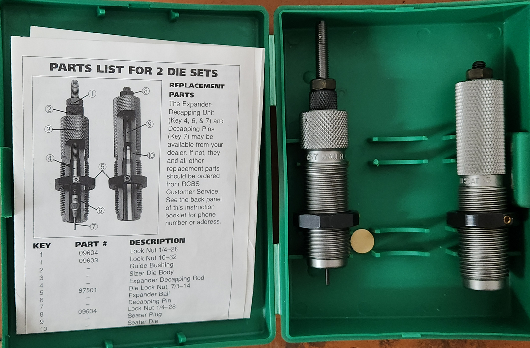 Matrizen-Satz 8x57 Mauser – Bild 1