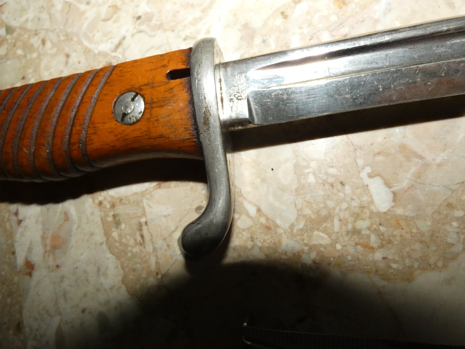 Seitengewehr 98 a/Mod . Lang ,Eigentumsstück – Bild 5