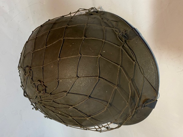 BW Infantrie Luftwaffe Stahlhelm & Tarn Netz No Bajonett G3 – Bild 1