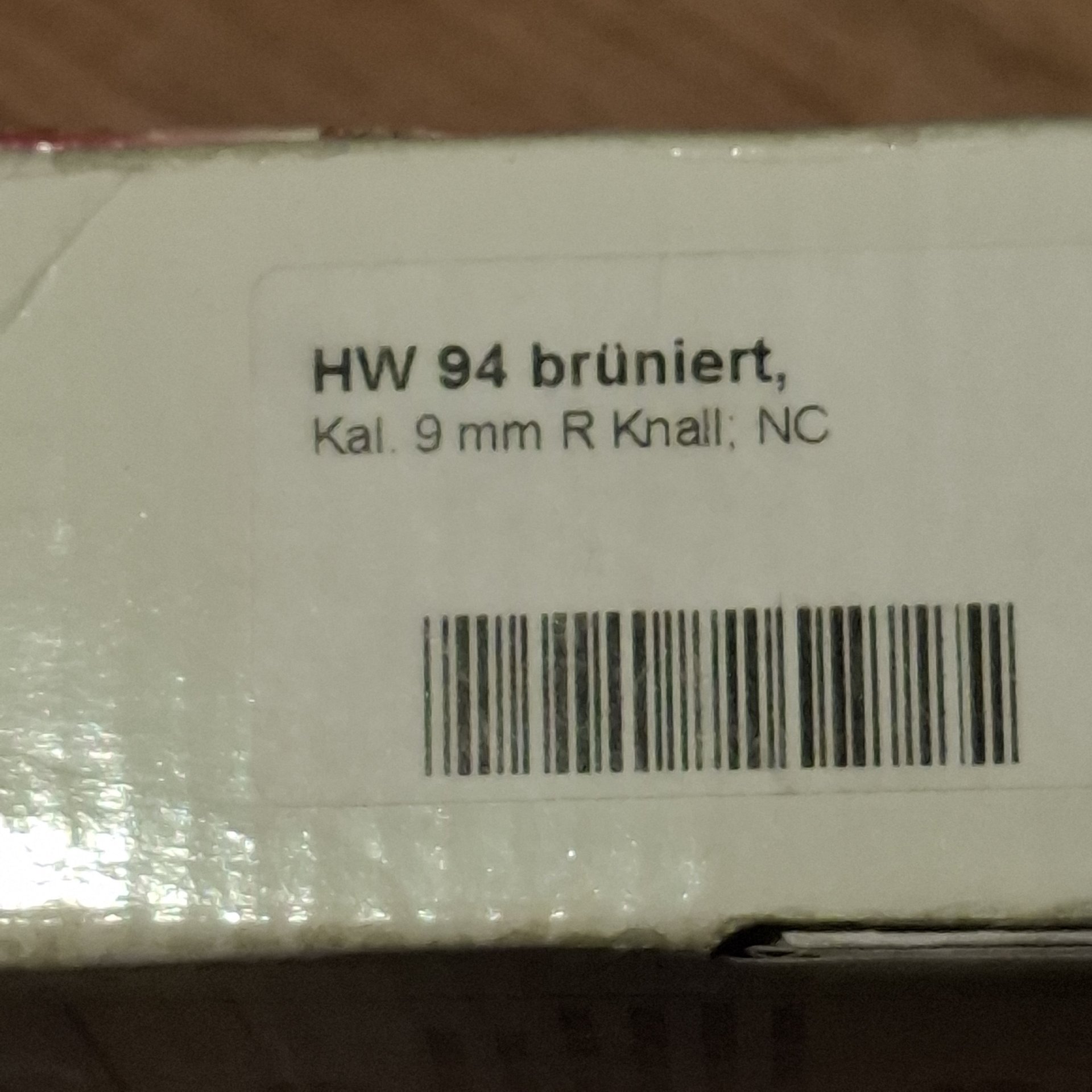 Weihrauch HW 94 brüniert, Kal. 9 mm R Knall, NC – Bild 11
