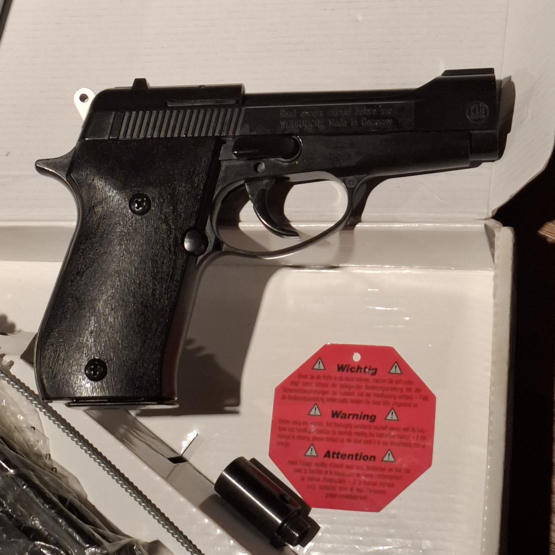 Weihrauch HW 94 brüniert, Kal. 9 mm R Knall, NC – Bild 4