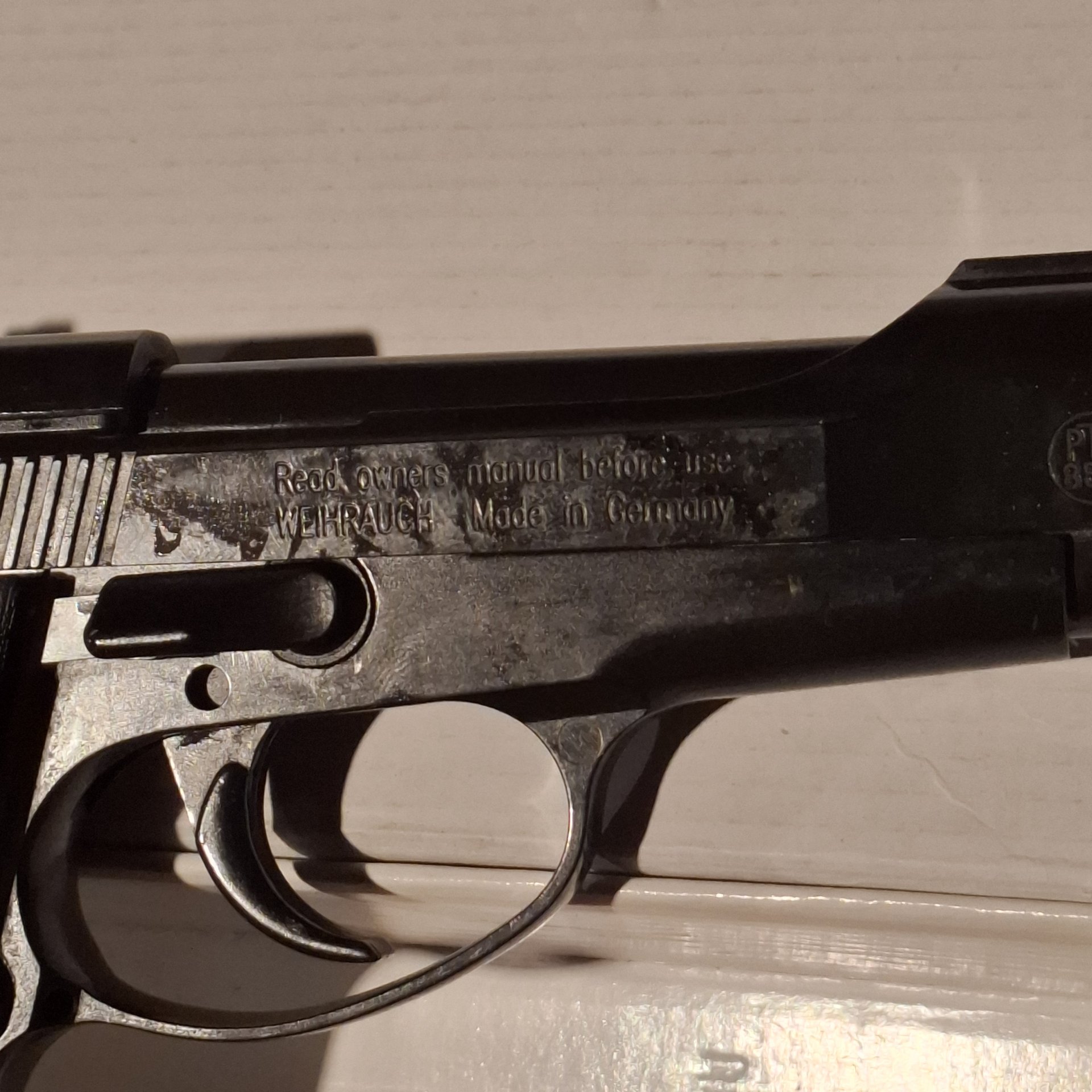 Weihrauch HW 94 brüniert, Kal. 9 mm R Knall, NC – Bild 6
