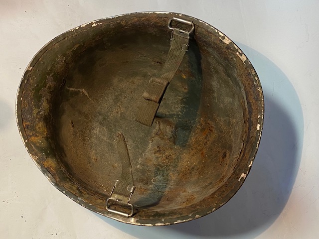 USA Army Infantrie Luftwaffe Stahlhelm D-Day WK2 No Garand Bajonett  – Bild 3