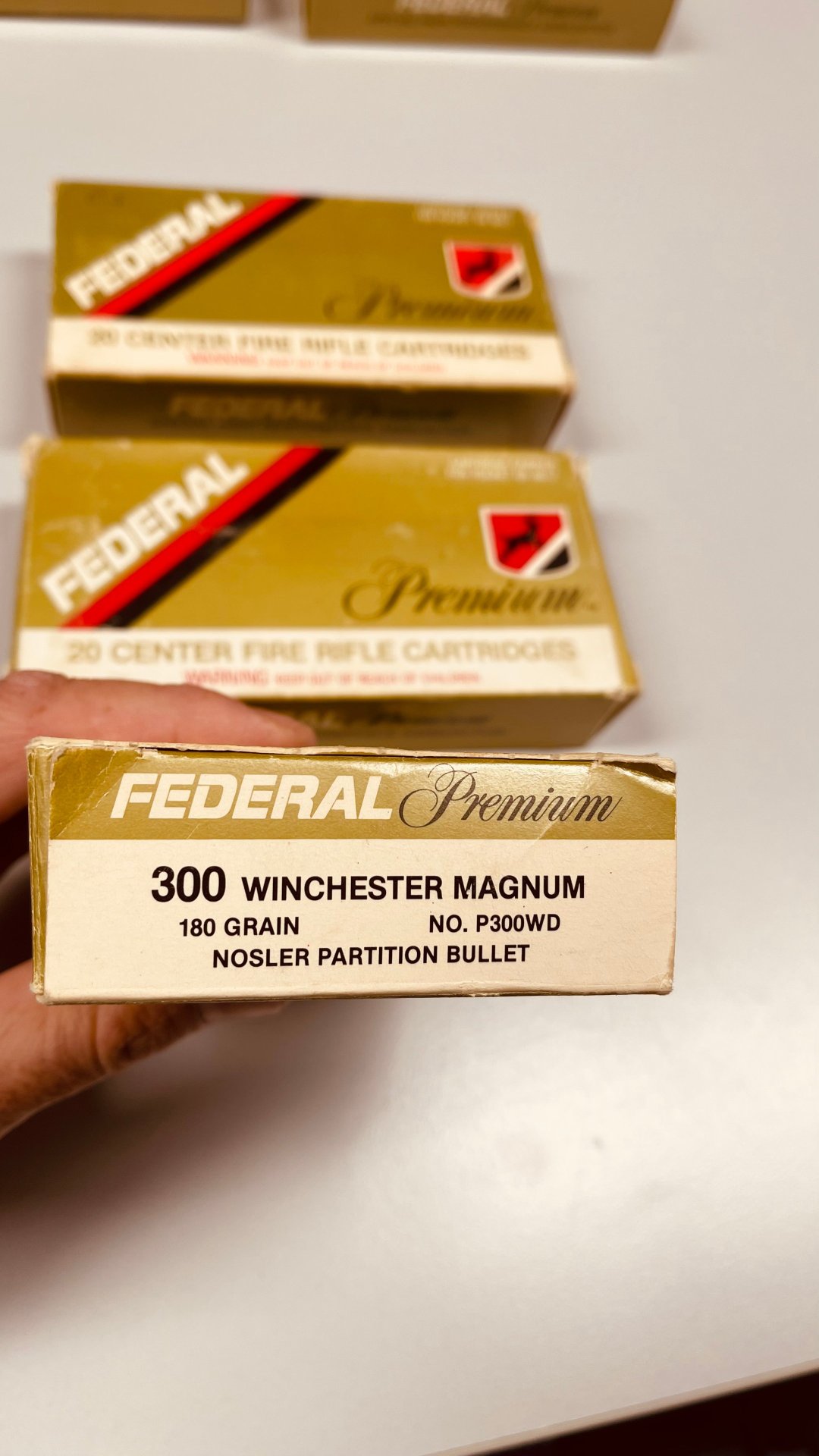 60 St. .300WinMag/180 gr FEDERAL Premium Patronen – Bild 2