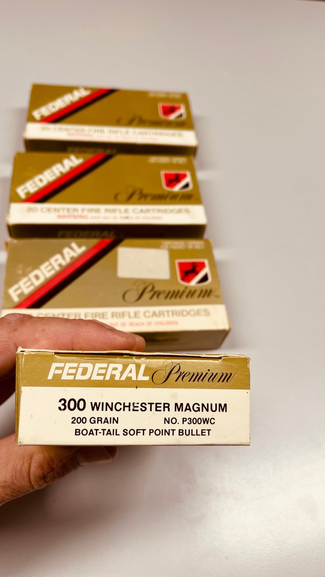 80 St. .300WinMag/200 gr FEDERAL Premium Patronen – Bild 2