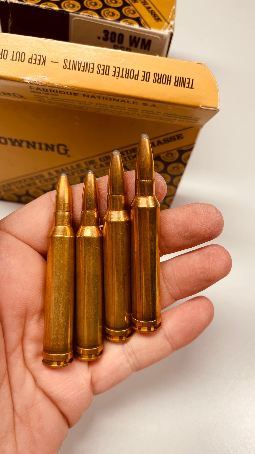 100 St. .300WinMag/180 gr Browning Patronen – Bild 3