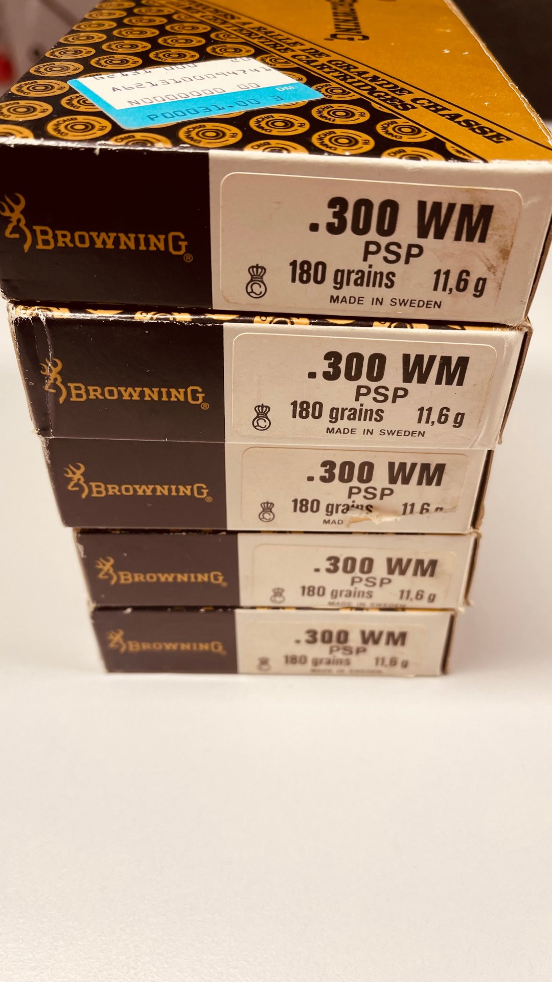 100 St. .300WinMag/180 gr Browning Patronen – Bild 2