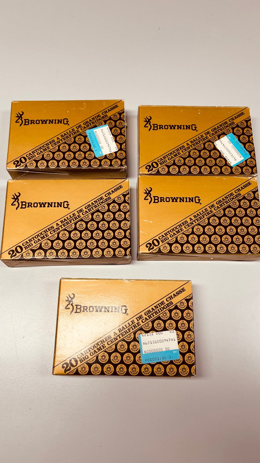 100 St. .300WinMag/180 gr Browning Patronen – Bild 1