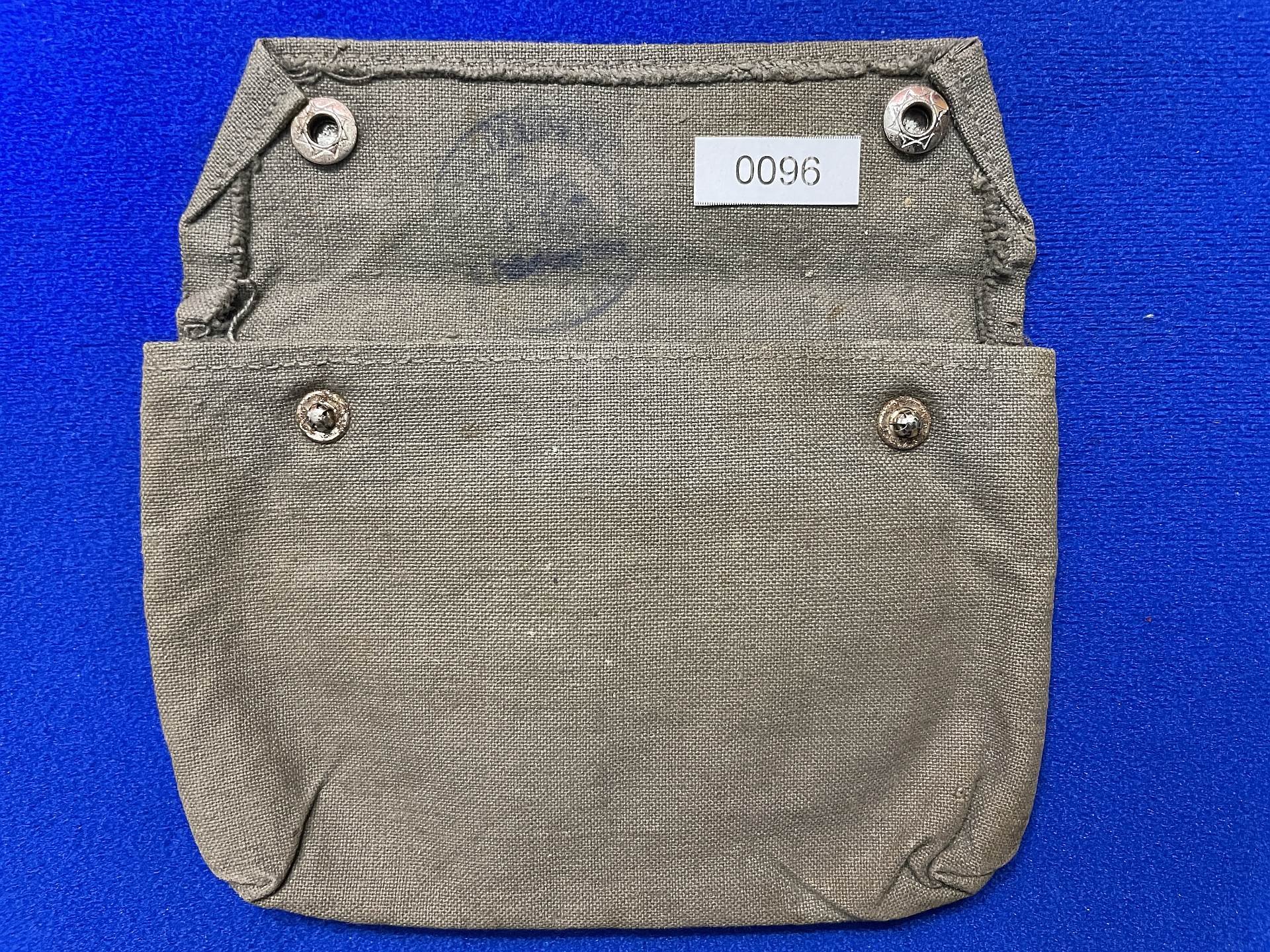 Leinentasche mit Druckknöpfe 1.WK – Bild 3