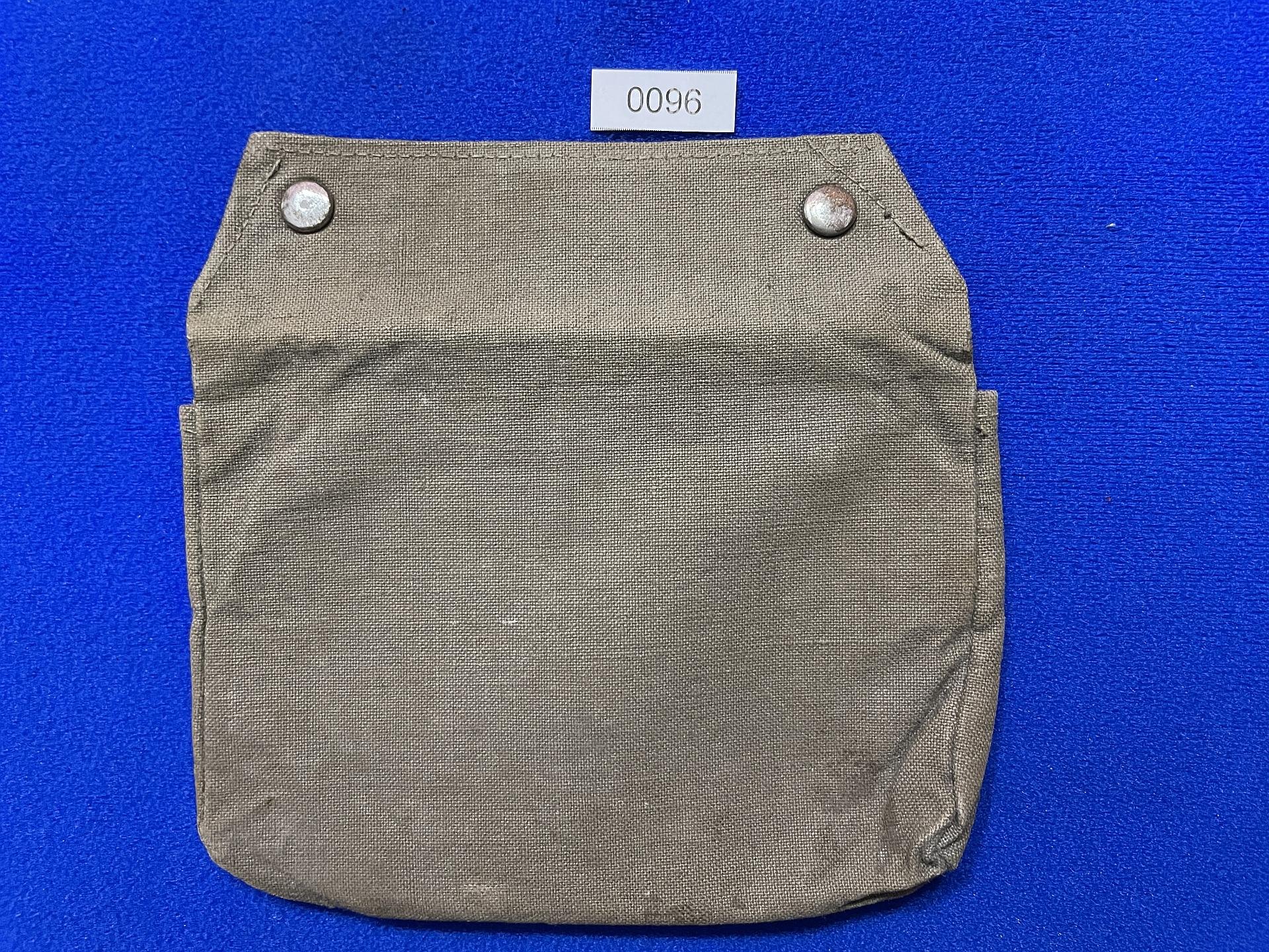 Leinentasche mit Druckknöpfe 1.WK – Bild 2