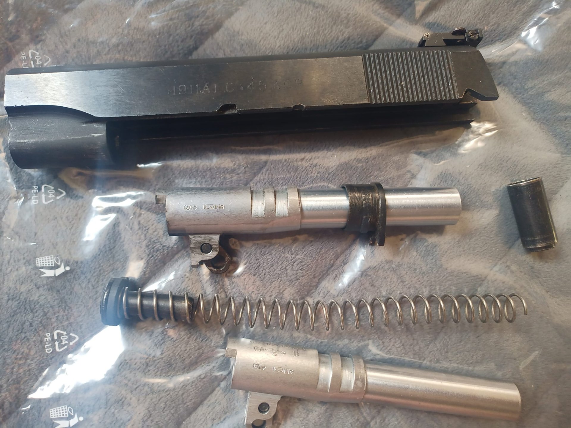 Wechselsystem Norinco 4mm M20 4" mit 45 ACP Ersatzlauf – Bild 2