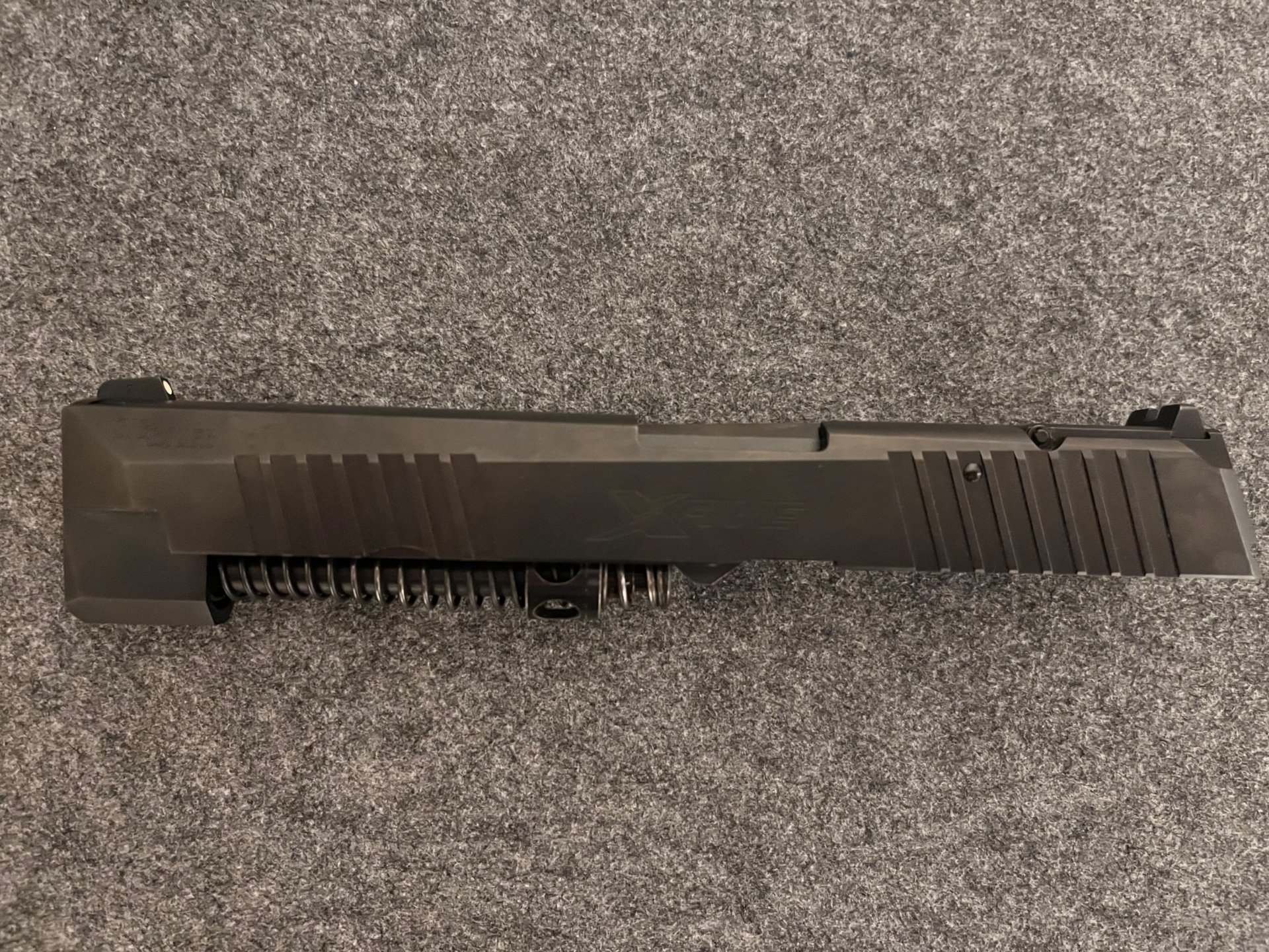 SIG X-Five Wechselsystem 9mm Luger, schwarz mit starrer Visierung – Bild 2