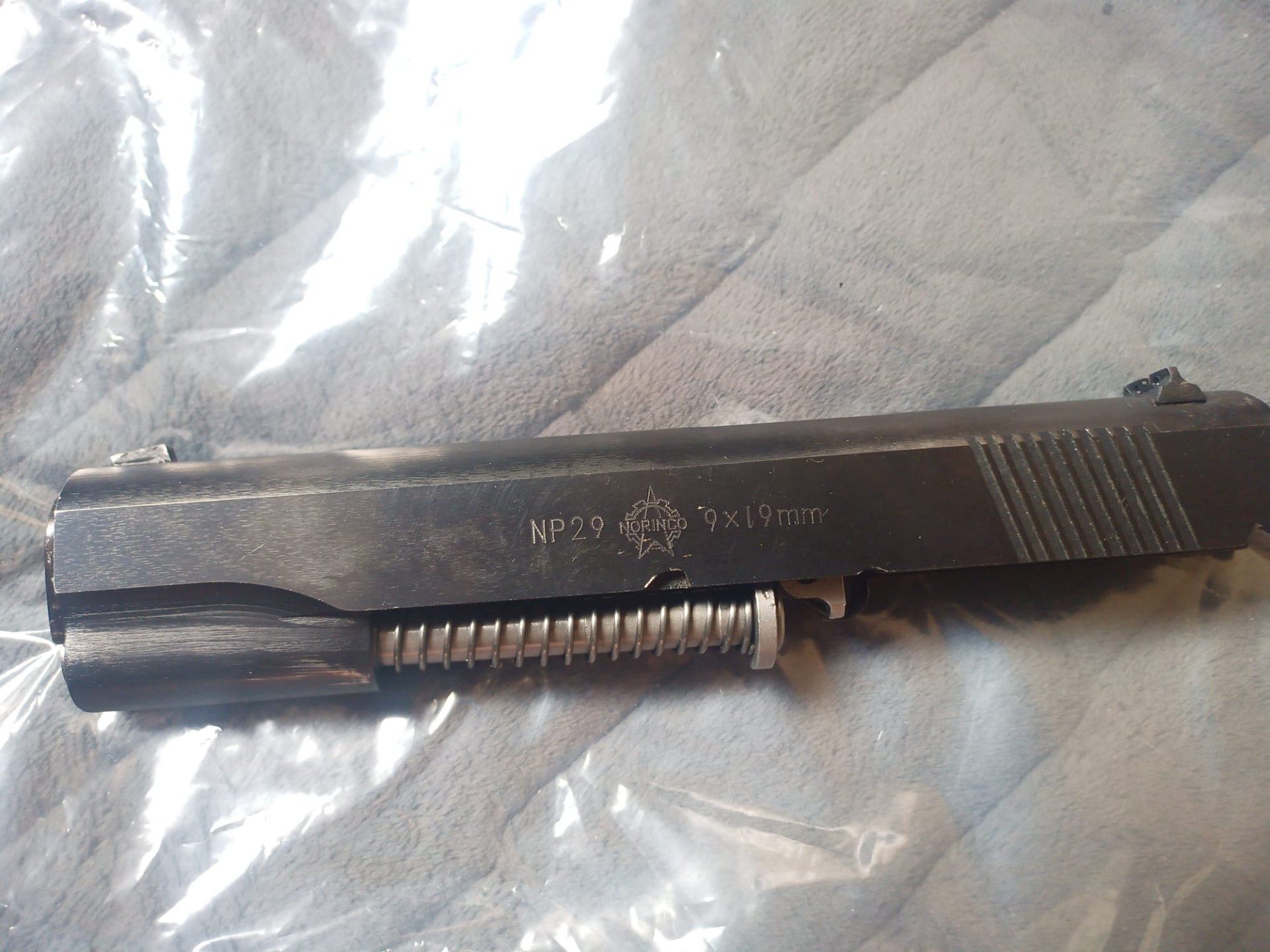 Wechselsystem Norinco 9mm Luger für 1911er Pistole plus Peters Stahl Lauf – Bild 3