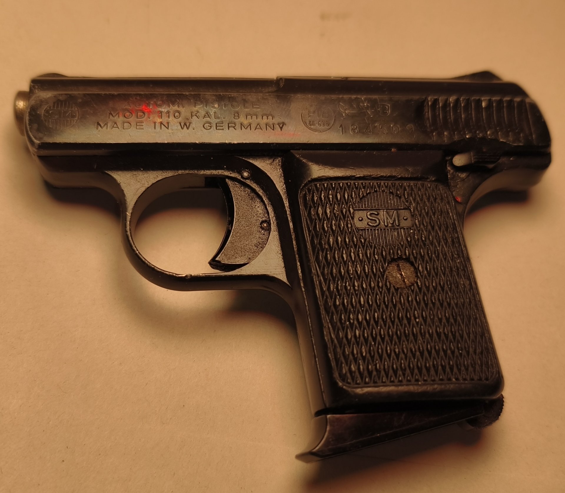SM Mod.110 Gaspistole – Bild 1