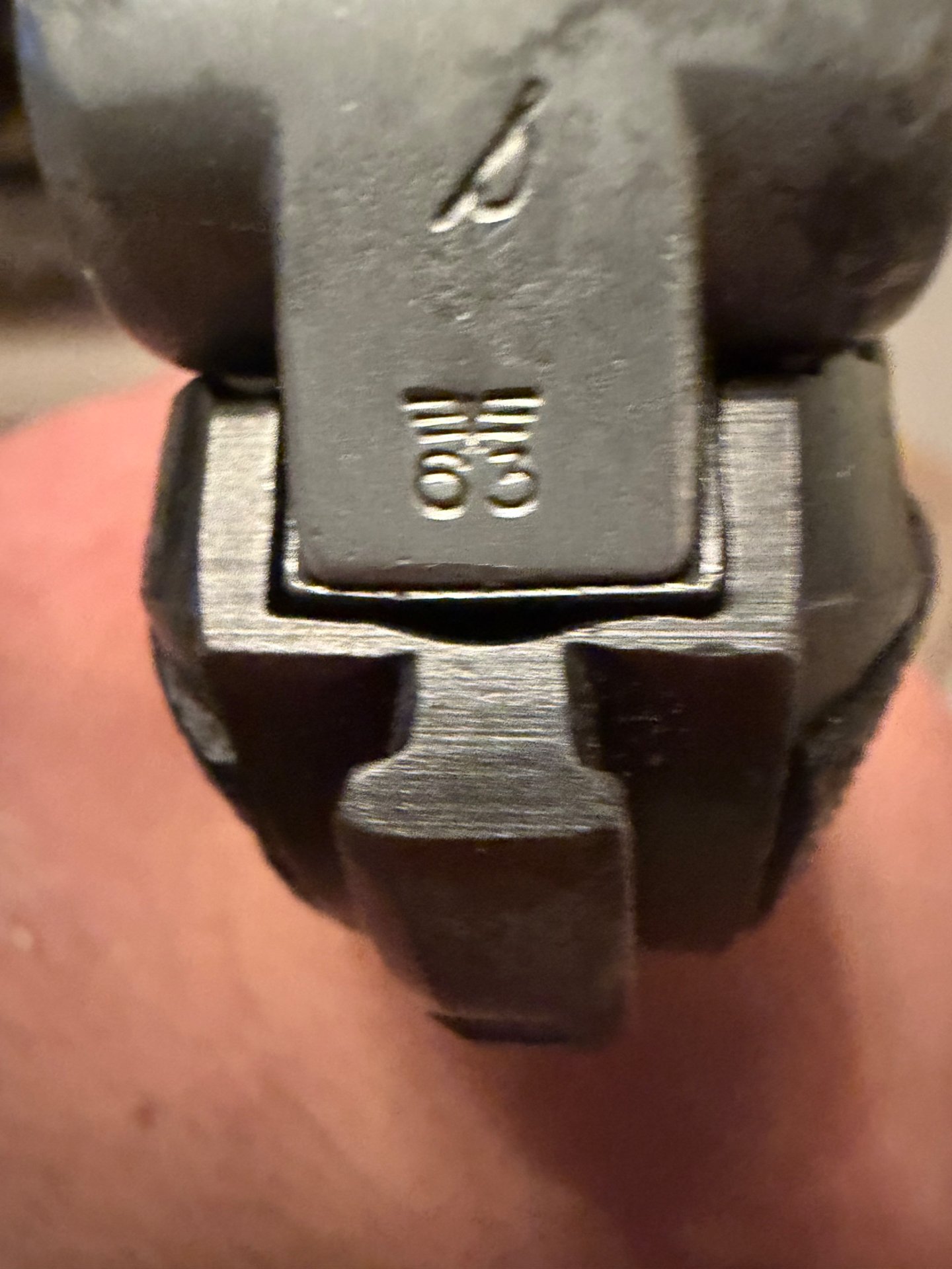 Mauser P08 Parabellum Pistole 1939 Nummerngleich Wehrmacht Adler 63 – Bild 8