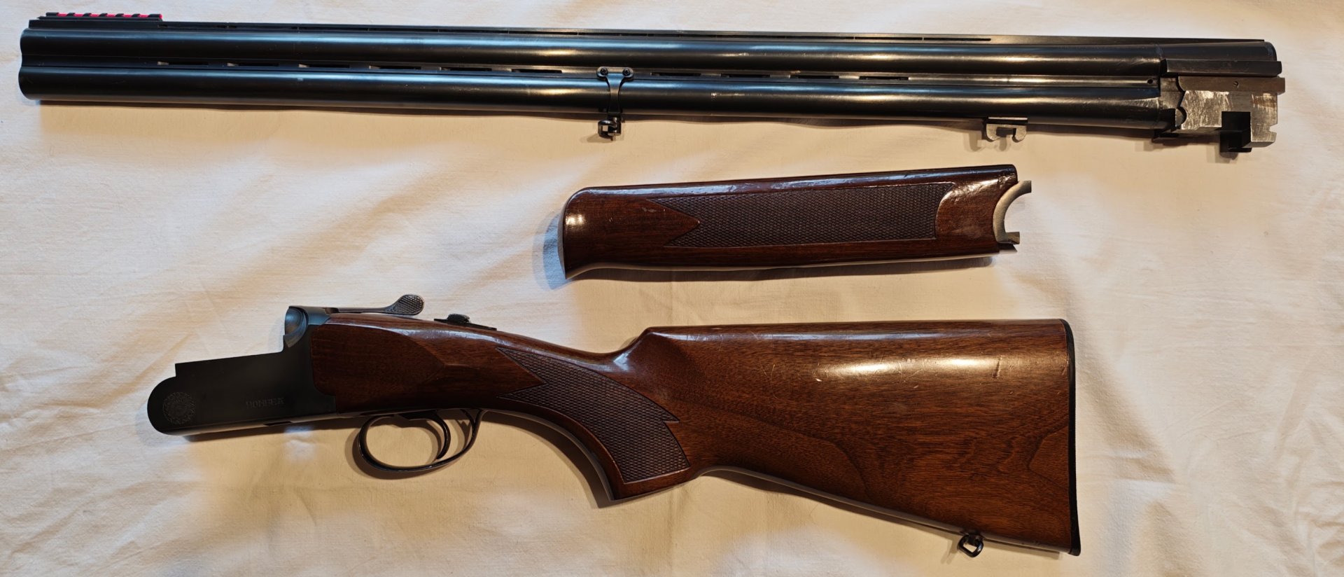 Bockdoppelflinte Emilio Rizzini – Kal. 12/70 – Einabzug & Leuchtkorn – Bild 3