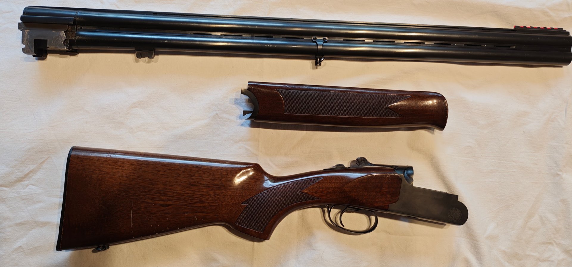Bockdoppelflinte Emilio Rizzini – Kal. 12/70 – Einabzug & Leuchtkorn – Bild 4