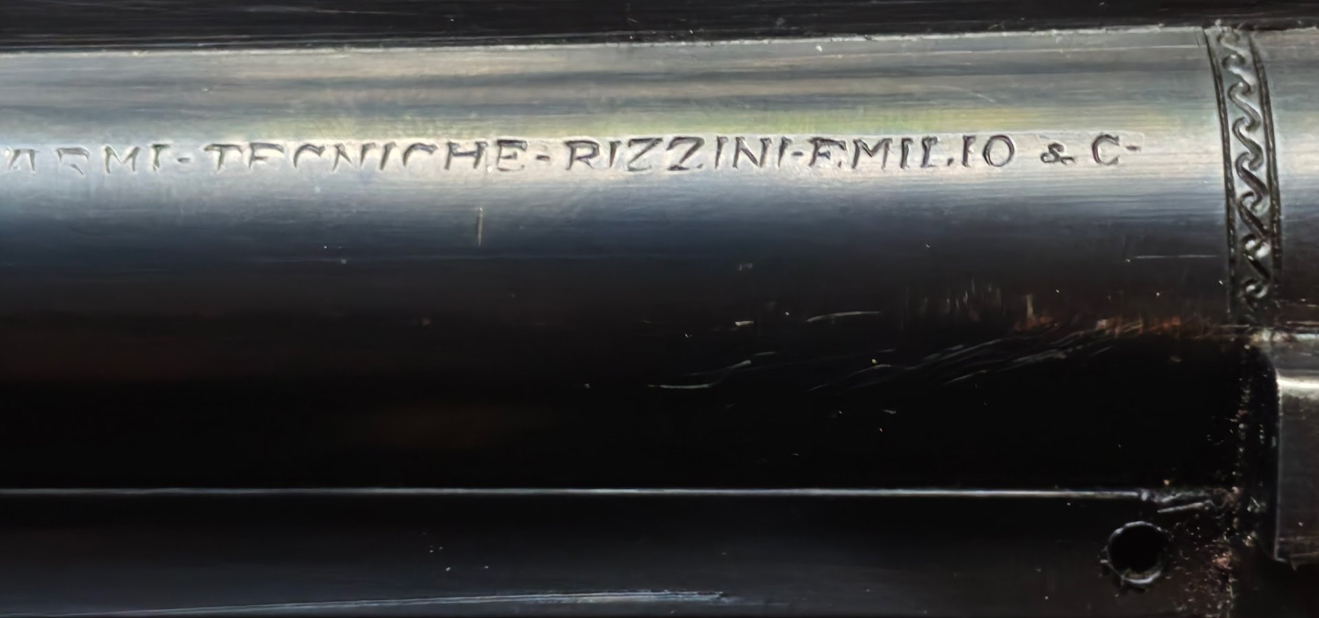Bockdoppelflinte Emilio Rizzini – Kal. 12/70 – Einabzug & Leuchtkorn – Bild 6