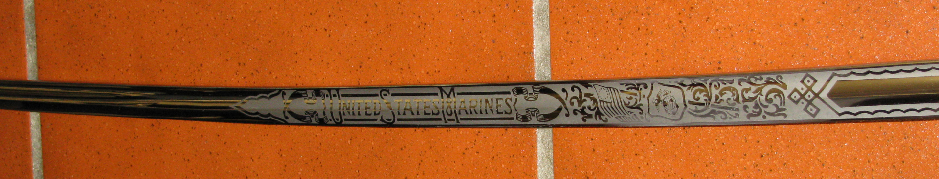 Säbel mit Metall - Scheide der United States Marine / TOP Zustand – Bild 6