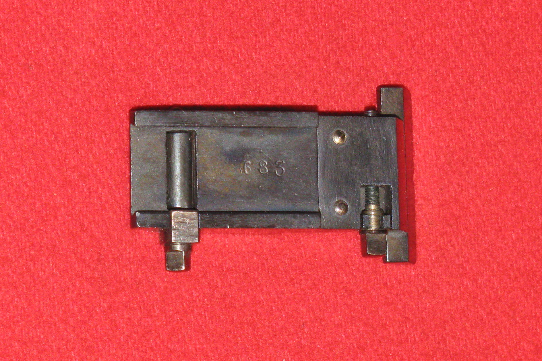 Original altes Visier, in der Höhe und seitlich verstellbar – Bild 3