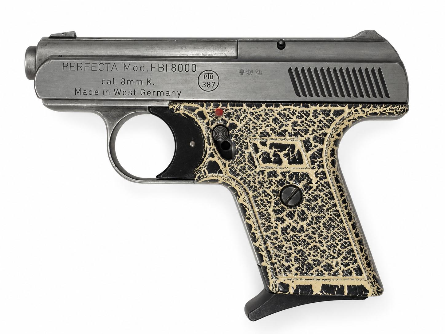 RECK Perfecta FBI 8000 – 8mm – PTB 387 – Custom-Griffschalen – Poliert – Sammlerstück – Bild 1