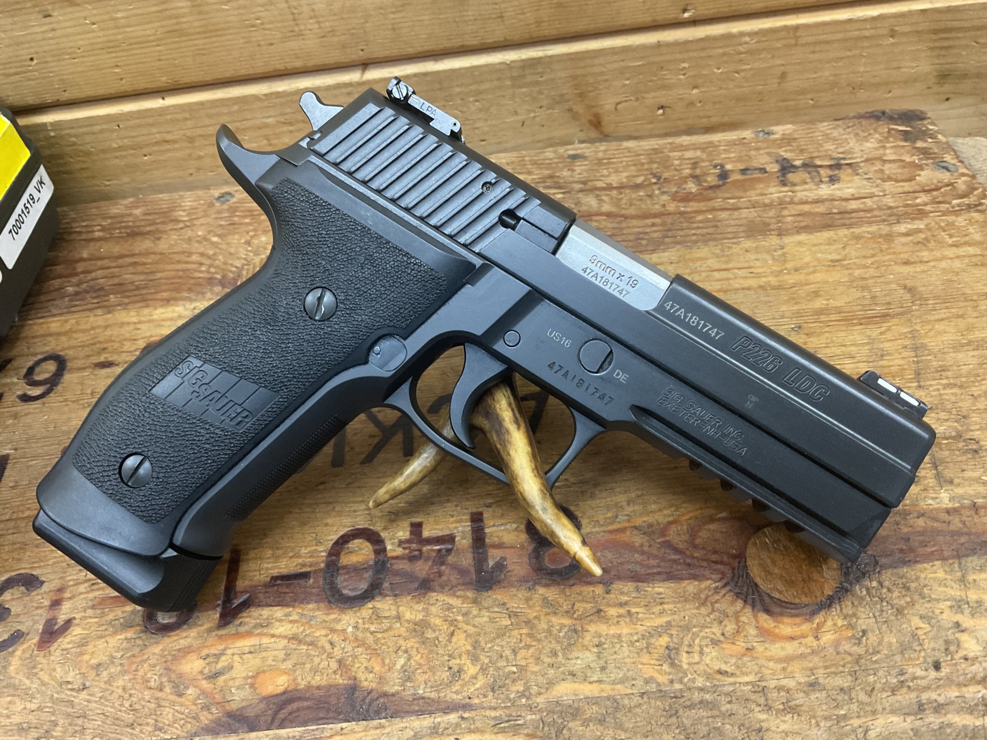 SLP SIG SAUER P226 LDC , Kal.9mmPara, mit Papieren und Koffer! – Bild 4
